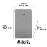 Telefunken kleiner Gefrierschrank freistehend 63 Liter gebraucht Tiefkühlschrank – Bild 3