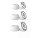 Bequeme Silikon Ohrstöpsel für AirPods für pro3 S/M/L 6er Pack Schwarz für weiß – Bild 3