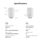 3er SONOFF TRVZB ZigBee Thermostatisches Heizkörperventil Smart Home Thermostat – Bild 19