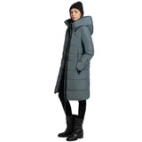 khujo Jilias5 Damen-Mantel Winterparka Steppmantel Winter-Jacke Parka Graublau – Bild 4