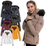 Navahoo warme Damen Winter Jacke Parka Mantel Stepp Kurzjacke gefüttert NEU B301 – Bild 8