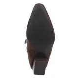 Damen Stiefeletten mit Reißverschluss Ital-Design 4063 in Braun – Bild 3