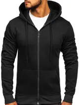 Sweatshirt Kapuzenpullover Sweatjacke Pullover Hoodie Basic Herren BOLF Sport – Bild 1