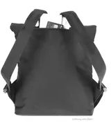 Rucksack klein Damen Handtaschenrucksack Damenrucksack Mila 4293 Schwarz + Etui – Bild 11
