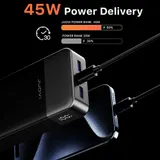 Power bank 20000mAh 45W schnellladegerät charging usb c Für Alle Handy laptop – Bild 3