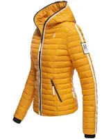 Navahoo Damen Jacke Steppjacke Übergangsjacke gesteppt Frühling Kapuze NEU B811 – Bild 2