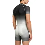 DE Herren Badeanzug Shorty Einteiler Schwimmanzug Rash Guard Bademode Overall – Bild 2