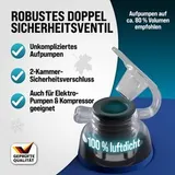 monzana Poolkissen Luftkissen Winterkissen Sicherheitsventil 4 Ösen 6m Seil XXL – Bild 6