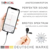 USB-C Ansteckmikrofon Mikrofon Ansteck Lavalier Microphone Kamera Smartphone – Bild 3