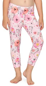 Merry Style Mädchen Capri Leggings 3/4 Sport Training Fitness Baumwolle 110-158 – Bild 1