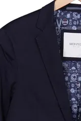 Montego Sakko Herren Business Jacket Anzug Jacke Herrenblazer Gr. 48... #988sy2m – Bild 3