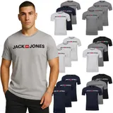 JACK & JONES Herren-T-Shirt mit Corp-Logo, 3er-Pack – Bild 10