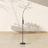 LED Stehlampe Dimmbar Stehleuchte mit Fernbedienung & Touch-Steuerung – Bild 4