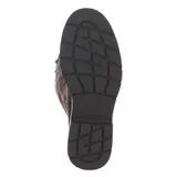 Damen Stiefel mit Reißverschluss Ital-Design 8959 in Braun – Bild 3