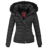 Navahoo warme Damen Winter Jacke Parka Mantel Stepp Kurzjacke gefüttert NEU B301 – Bild 4