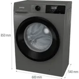 Gorenje Waschmaschine 8kg Frontlader Dampffunktion Schontrommel 1400 U/min – Bild 11