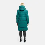 Navahoo Damen Winter Steppmantel Winterjacke gesteppt warm gefüttert Kapuze N094 – Bild 4
