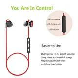 Bluetooth Wireless Kopfhörer HD Noise Cancelling IPX5 Wasserdicht Magnetisch Sport – Bild 7