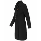 Navahoo Damen Mantel Trenchcoat Wintermantel Übergangs Jacke Parka Lang B661 – Bild 6