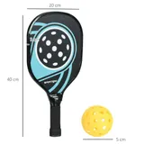 Pickleball Paddles Schläger Set Pickleball Paddles Set mit 4 Schlägern, 4 Bällen – Bild 4