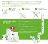 96 Rollen Toilettenpapier Klopapier BioTech 2-lagig Zellstoff Camping Großpack – Bild 3