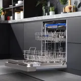 Geschirrspüler Spülmaschine teilintegrierbar 60cm 14 Maßgedecke 7 Programme – Bild 5