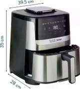 TEFAL EY55JD Easy Fry Silence Air Fryer 5L 1670W Heißluftfritteuse 10 Programme – Bild 2