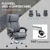 Bürostuhl mit Massagefunktion, Ergonomischer Schreibtischstuhl mit Liegefunktion – Bild 9