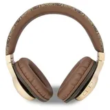 Guess Bluetooth 5.3 Wireless Headphones On-Ear 4G Script Logo Brown / Gold – Bild 3