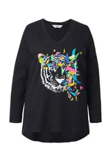 Angel of Style Damen große Größen T Shirt A Linie Tiger Motiv 845337 – Bild 7