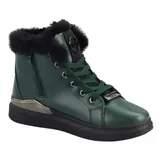 Damen Stiefeletten Winter Sneaker High Warm Gefütterte Freizeit Schuhe Boots  – Bild 2