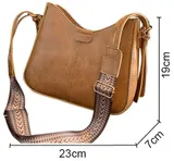 Damen Rucksack Handtasche Lederoptik / Polyester Tagesrucksack Schultertasche – Bild 1