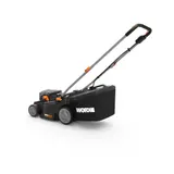 Rasenmäher Elektro 500m² WG737E, 37cm bürstenlos, 2x 4.0Ah Akkus, randnah – Bild 4