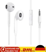 In-Ear Kabel Kopfhörer mit 3,5mm Micro-Klinke Stecker Anschluss -85cm lang - NEU – Bild 1