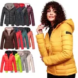 Marikoo Lucy Damen Jacke Steppjacke Übergangsjacke gesteppt Stepp NEU B651 – Bild 9