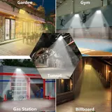 10W-500W LED Strahler Außen Fluter ohne/mit Bewegungsmelder Scheinwerfer IP65 – Bild 8