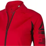 Reebok Damen Sport-Jacke Zip Trainingsjacke Gym Laufjacke Laufen Fitness Rot – Bild 4