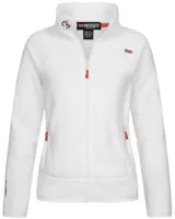 Geographical Norway Damen Teddy Fleece Jacke Sweater  Übergangsjacke Frühling – Bild 1