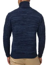 Indicode Herren Strickpullover INHector-Pullover Pulli Stehkragen Reißverschluss – Bild 5