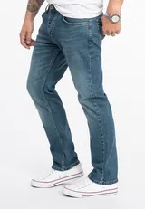 Herren Jeans Hose Blau Rock Creek Jeanshose Regular Fit Stonewashed RC-2275 – Bild 3