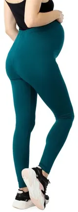 Be Mammy Damen Umstandshose Leggings Elastischer Bund Lang Baumwolle S-4XL – Bild 2