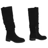 Damen Stiefel mit Reißverschluss und Reißverschluss Ital-Design 4499 in Schwarz – Bild 4