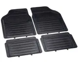 Cartrend Automatten Set Gummi 4-teilig Universal Gummi-Matten Fußmatten Auto PKW – Bild 2