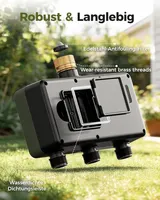 Bewässerungscomputer mit 3 Ausgängen LCD-Display & Regenverzögerung für Garten – Bild 3
