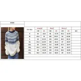 Damen Pullover Pulli Rund Hals Sweater Langarm Oberteile Strickpullover NEW – Bild 2