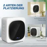 Mini Wäschetrockner mit 6 Programm 2,5 kg bis zu 60℃, 800W Freistehend Refurbish – Bild 9
