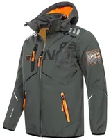 Geographical Norway Herbst Winter Jacke Softshell Outdoor Regen Übergangs – Bild 3