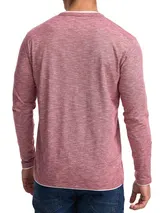 Indicode Herren Langarmshirt INColeson-Longsleeve Shirt Baumwolle Männershirt – Bild 5