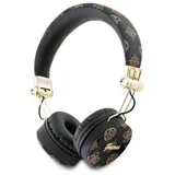 Guess Bluetooth 5.3 Wireless ENC Headset On-Ear IPX4 Peony Script Metal Logo – Bild 1