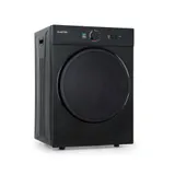 Wäschetrockner Ablufttrockner 50cm Frontlader 1020W Timer 3kg Kapazität schwarz – Bild 1